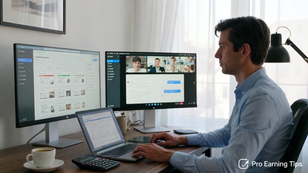 Upwork freelancing website for remote work