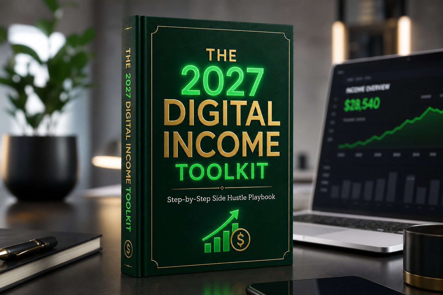 The 2027 Digital Income Toolkit Free Ebook Cover